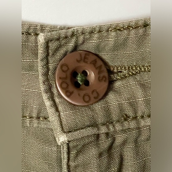 Vintage Ralph Lauren Utility Shorts - Sz 4 - Picture 3 of 6